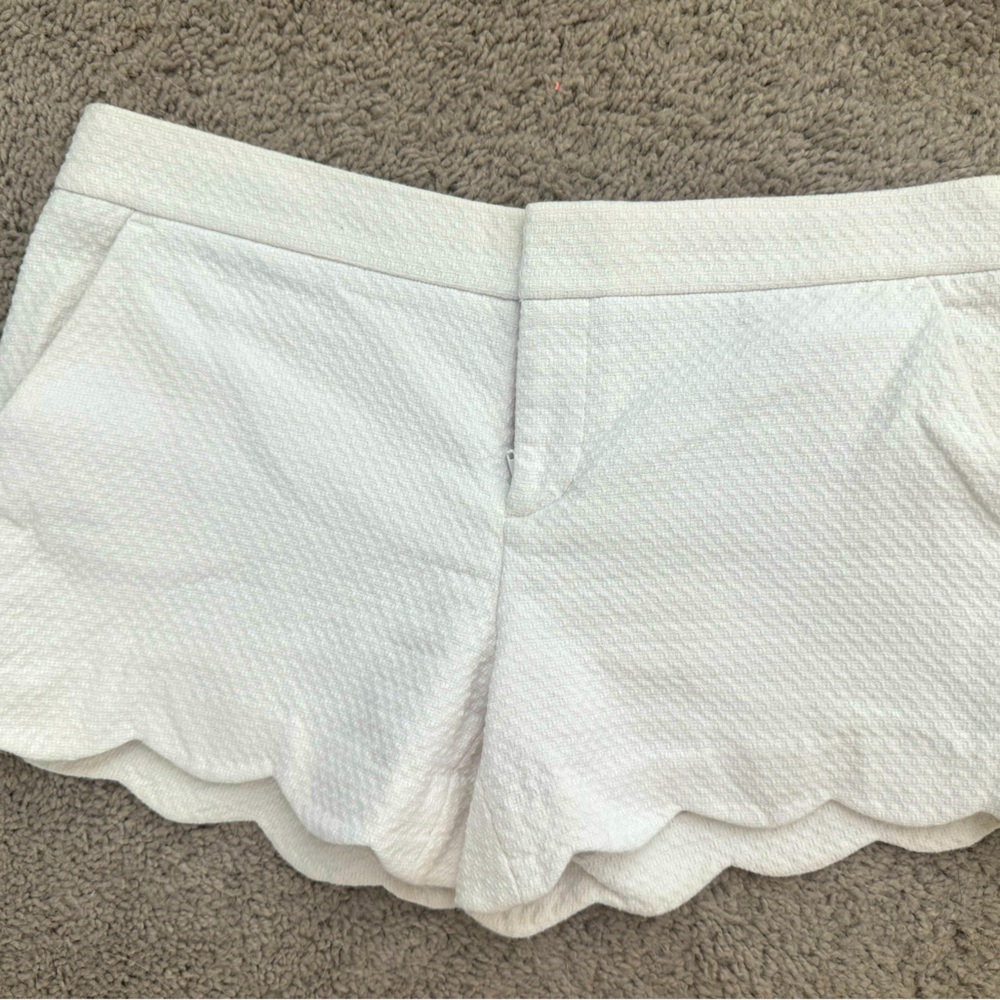 Two pairs of Club Monaco tailored shorts.